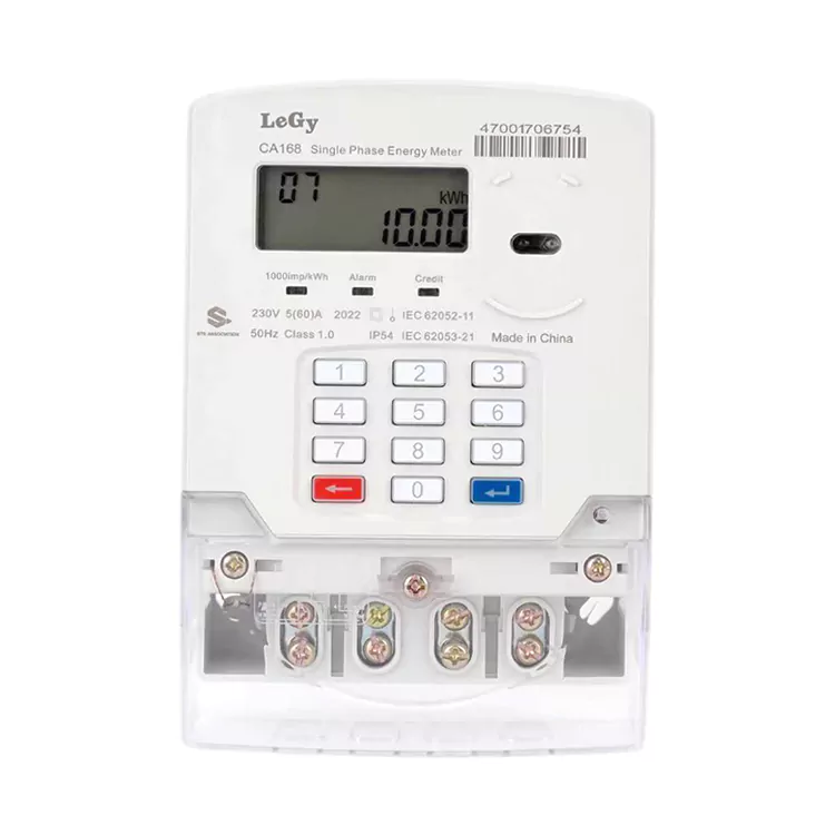 Medidor de energía inteligente RF PLC